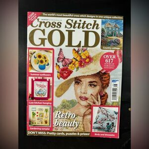 Cross Stitch GOLD Magazine Issue 68 Sept/Oct 2018 Retro Beauty